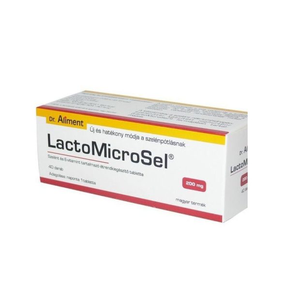 Dr.aliment lactomicrosel tabletta 40 db