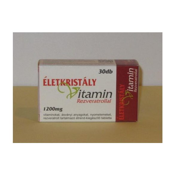 Életkristály Vitamin Rezveratrollal 30 db