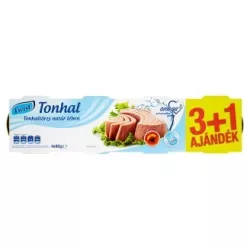Twist tonhal natúr lében 3+1 320 g - bio és refomélelmiszer