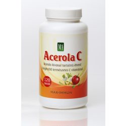 Max-Immun acerola c kapszula 120 db - bio és vegán étrendkiegészítők