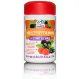 1x1 vitaday rágótabletta multivitamin + cink + vas 60db - bio és vegán étrendkiegészítők