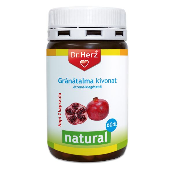 DR Herz Gránátalma Kivonat 500mg 60 db kapszula #3367ÉK