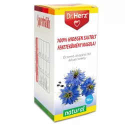 Dr. herz feketekömény magolaj 100% hidegen sajtolt 50ml - bio és vegán étrendkiegészítők