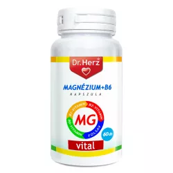 Dr. herz magnézium+b6 kapszula 60db - bio és vegán étrendkiegészítők