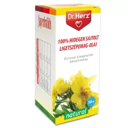Dr. herz ligetszépe olaj 100% hidegen sajtolt 50ml - bio és vegán étrendkiegészítők