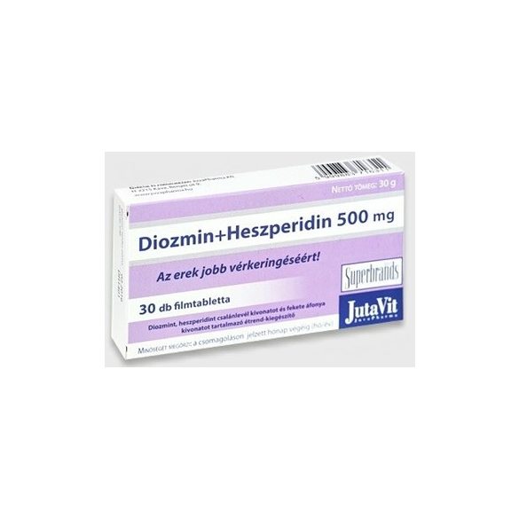 Jutavit diozmin+heszperidin tabletta 500mg 30 db