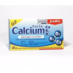 Jutavit calcium forte ca/k2/d3/ tabletta 30db - bio és vegán étrendkiegészítők