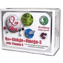 Dr.chen q10 ginkgo omega-3 kapszula 30db - bio és vegán étrendkiegészítők