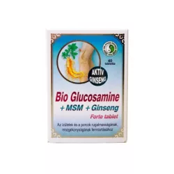 Dr.chen bioglucosamine + msm + ginseng forte tabletta 40db - bio és vegán étrendkiegészítők