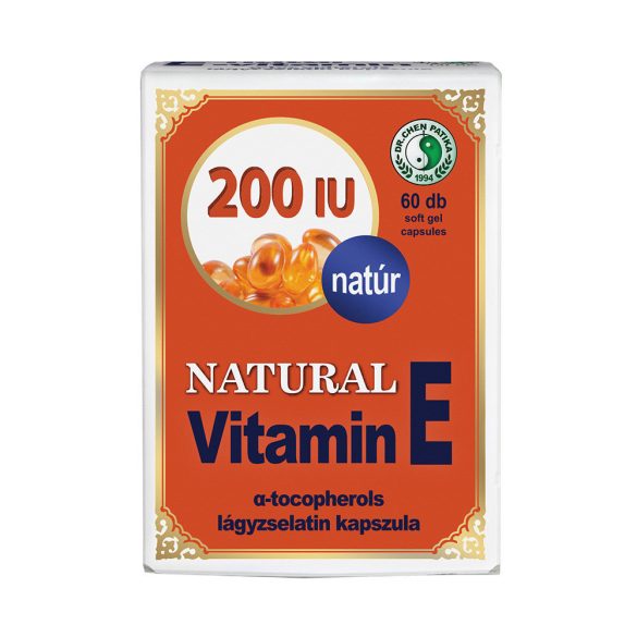 Dr.chen natural vitamin e 200 kapszula 60 db