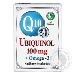 Dr.chen q10 ubiquinol 100mg+omega3 lágyzselatin kapszula 30db - bio és vegán étrendkiegészítők