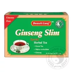 Dr.chen tea ginseng slim zöld tea filteres 20db - bio és refomélelmiszer