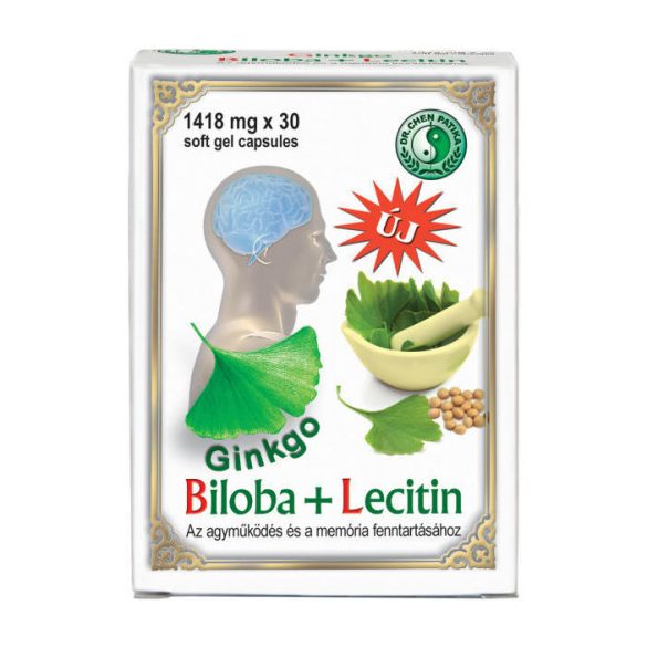 Dr.chen ginkgo biloba+lecitin kapszula 30 db