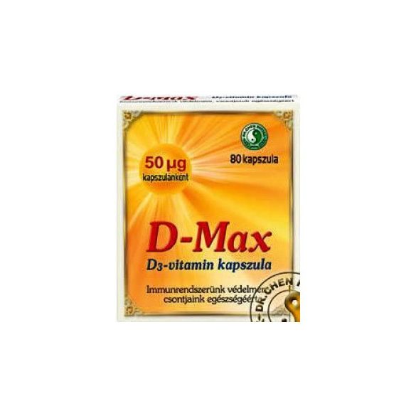 Dr.chen d-max d3-vitamin kapszula 80 db