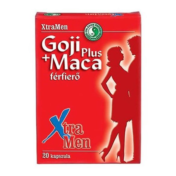 Dr.chen xtramen goji plus maca kapszula 20 db