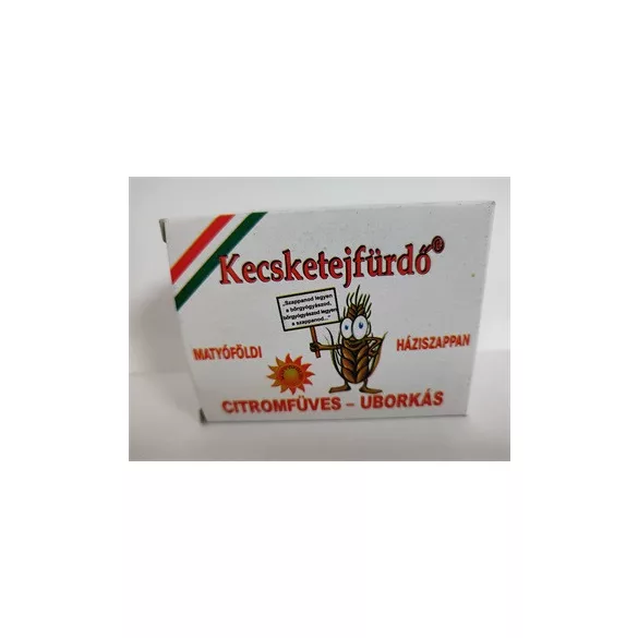 Matyóföldi háziszappan citromfüves-uborkás 100 g