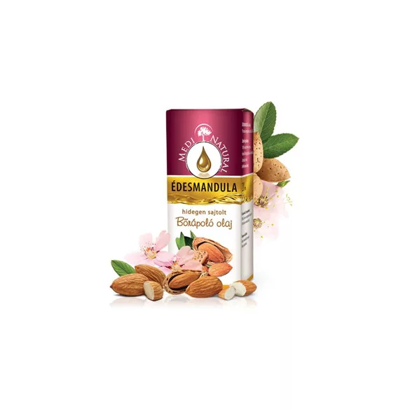 Medinatural édesmandula olaj 20ml - bio és natúr kozmetikumok