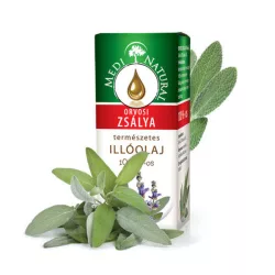 Medinatural illóolaj orvosi zsálya 5ml - aromaterápiás és wellness termékek