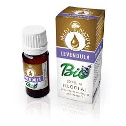 Medinatural bio levendula illóolaj 100% 5 ml - aromaterápiás és wellness termékek