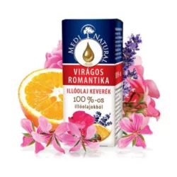 Medinatural virágos romantika 100% illóolaj keverék 10 ml - aromaterápiás és wellness termékek