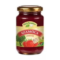 Nyírfacukor szamócalekvár 230g