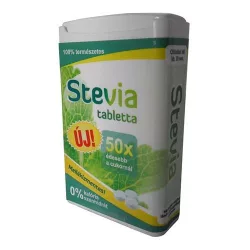 Stevia tabletta mellékíz mentes 100 db - bio és vegán étrendkiegészítők