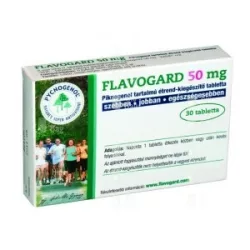 Flavogard 50mg piknogenol tartalmú tabletta 30db - bio és vegán étrendkiegészítők