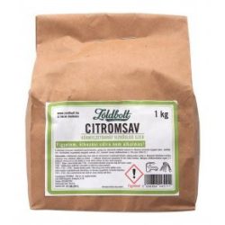 Zöldbolt citromsav 1000g - bio és natúr tisztítószerek