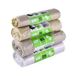 Ecoizm-zöldbolt újrahasznosított szemeteszsák 60-literes 20db - bio és natúr kozmetikumok