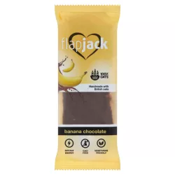Flapjack banános zabszelet étbevonóval 100g - bio és refomélelmiszer