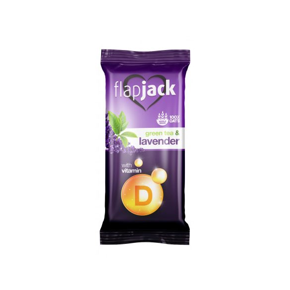 Flapjack Zabszelet Zöld Tea Levend D-Vit