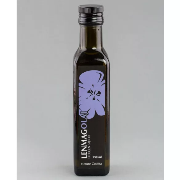 Nature cookta lenmagolaj 250ml - bio és refomélelmiszer