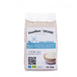 Greenmark bio teljes kiőrlésű rizsliszt 250 g - bio és refomélelmiszer