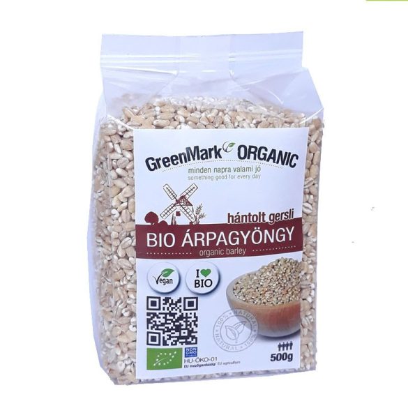 Greenmark bio hántolt árpa 500 g