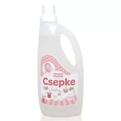 Csepke baby 3m+ mosógél babapúder illattal 1000ml - bio és natúr tisztítószerek