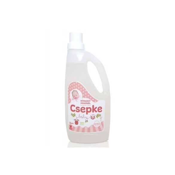 Csepke Baby mosógél babapúder illattal 3m+ 1000 ml