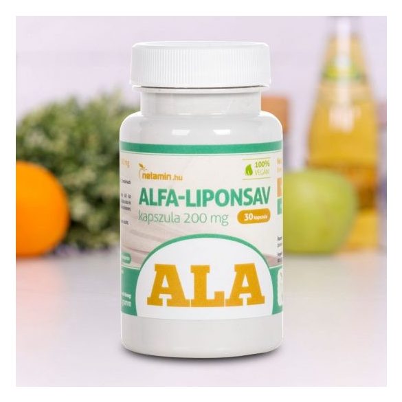 Netamin Alfa-liponsav (ALA) kapszula 200 mg