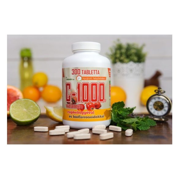 Netamin c-1000 vitamin csipkebogyó+bioflavonoidok 300 db