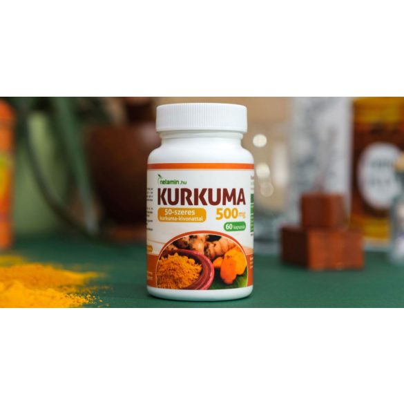 Netamin kurkuma 500mg kapszula 60 db