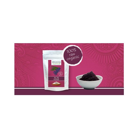 Organiqa bio acai por 100% nyers 60 g