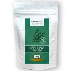 Bio organiqa spirulina tabletta 125g - bio és vegán étrendkiegészítők