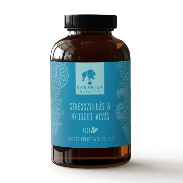 Organiqa balance stresszoldás és nyugodt alvás kapszula 60db