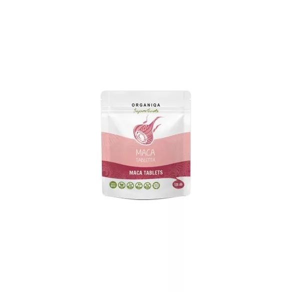 Bio organiqa maca étrend-kiegészítő tabletta 120db
