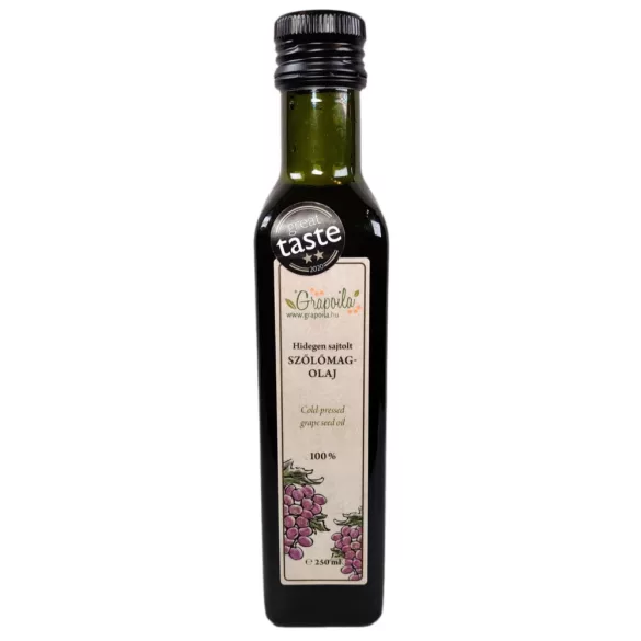 Grapoila hidegen sajtolt szőlőmagolaj 250ml