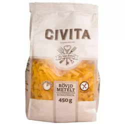 Civita gluténmentes rövid metélt tészta 450g - bio és refomélelmiszer