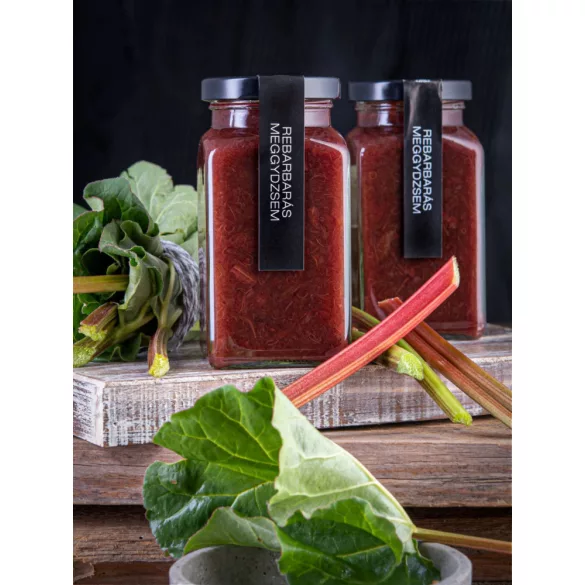 Kaldeneker rebarbarás meggylekvár 312 ml