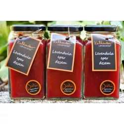 Kaldeneker levendulás eperdzsem steviával 312 ml - bio és refomélelmiszer