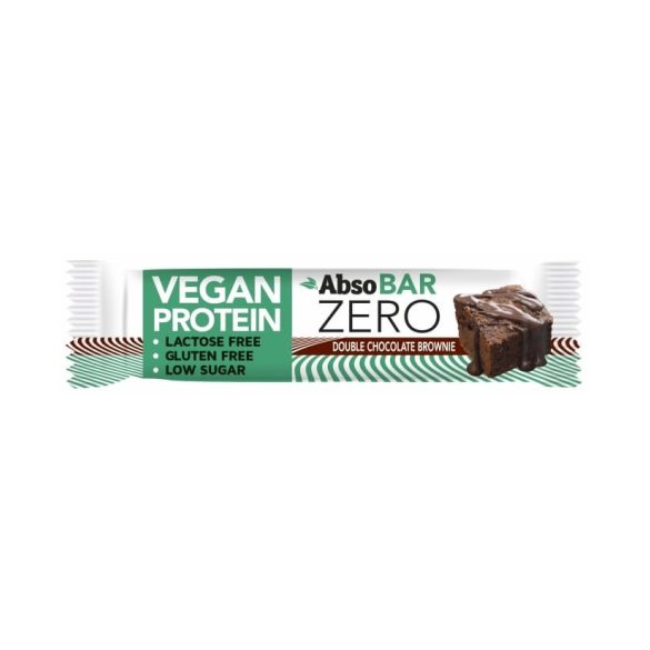 Absorice absobar zero vegan proteinszelet chocolate brownie 40 g