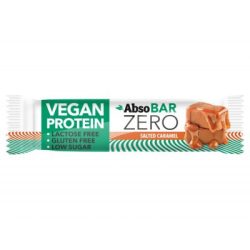 Absobar zero vegan proteinszelet salted caramel 40g - bio és refomélelmiszer