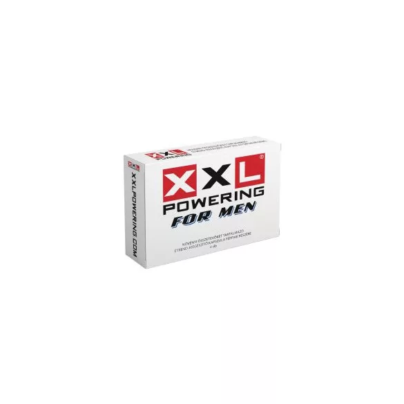 Xxl powering satisfy - erős, étrend-kiegészítő kapszula férfiaknak (4db)